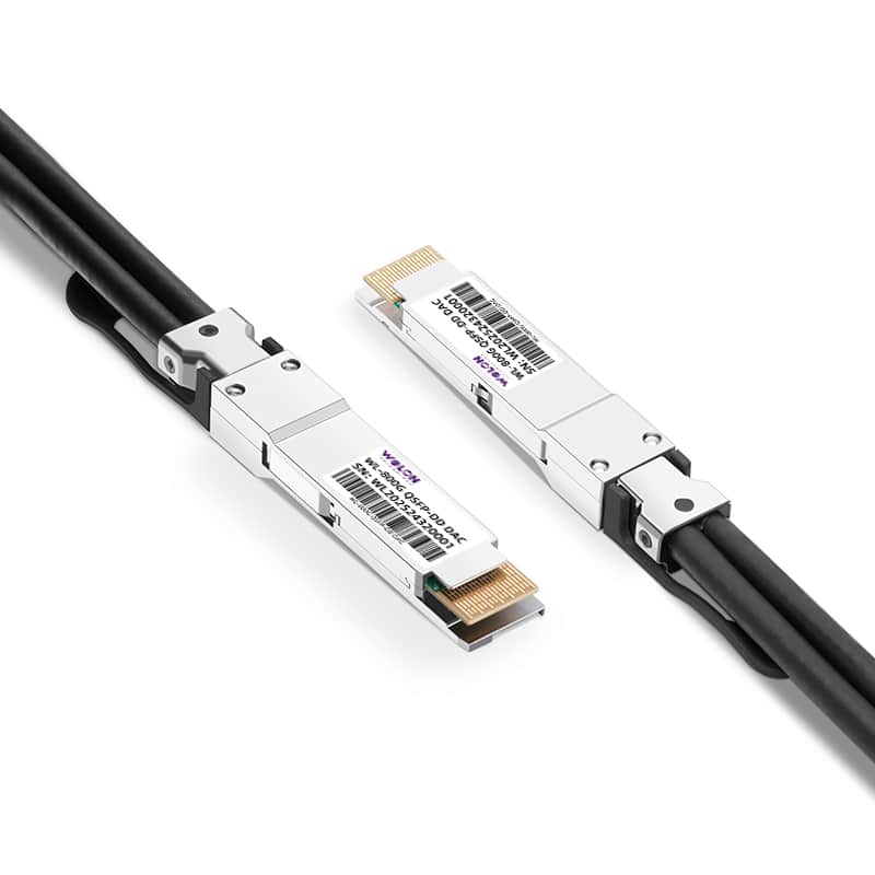 Osfp Cable Rack High-Density 800G OSFP Passive Twinax Cable — Flat-Top OSFP to Flat-Top ...