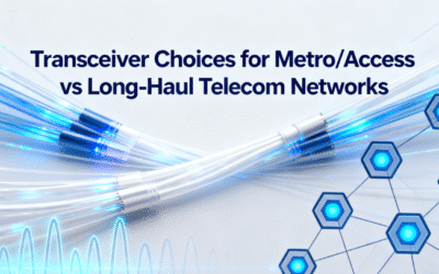 Transceiver Choices for Metro/Access vs Long-Haul Telecom Networks