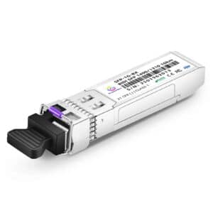 1G BiDi SFP Transceiver, 1000BASE-BX-D, 1490nm/1310nm, 10km, DOM, LC Single-Mode sfp module