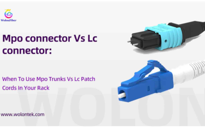 Mpo connector Vs Lc connector: When To Use Mpo Trunks Vs Lc Patch Cords In Your Rack