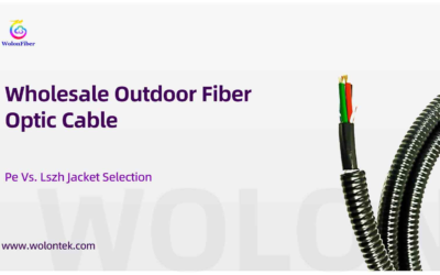 Wholesale Outdoor Fiber Optic Cable: Pe Vs Lszh Jacket Selection