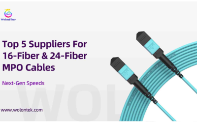 Top 5 Suppliers For 16-Fiber & 24-Fiber MPO Cables (Next-Gen Speeds)