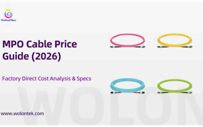 MPO Cable Price Guide (2026): Factory Direct Cost Analysis & Specs