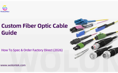 Custom Fiber Optic Cable Guide: How To Spec & Order Factory Direct (2026)