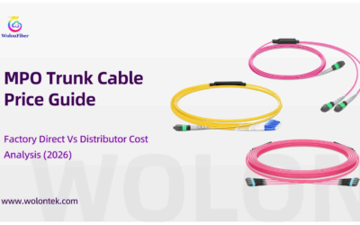 MPO Trunk Cable Price Guide: Factory Direct Vs Distributor Cost Analysis (2026)