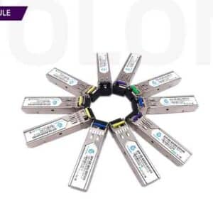 Circular arrangement of SFP modules