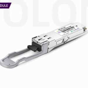 Custom 40G QSFP+ BiDi BDSR Module by Wolon, enabling 40Gbps transmission over a single pair of LC multimode fibers to maximize IT budgets.
