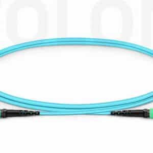 Custom OM3 MTP®-16 to MTP®-16 Patch Cord, 16-Fiber 400G Jumper