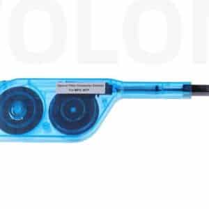 One-click MPO MTP fiber optic cleaner pen by Wolon, essential for removing dust and oil from high-density optical connectors, featuring 600+ cleans.