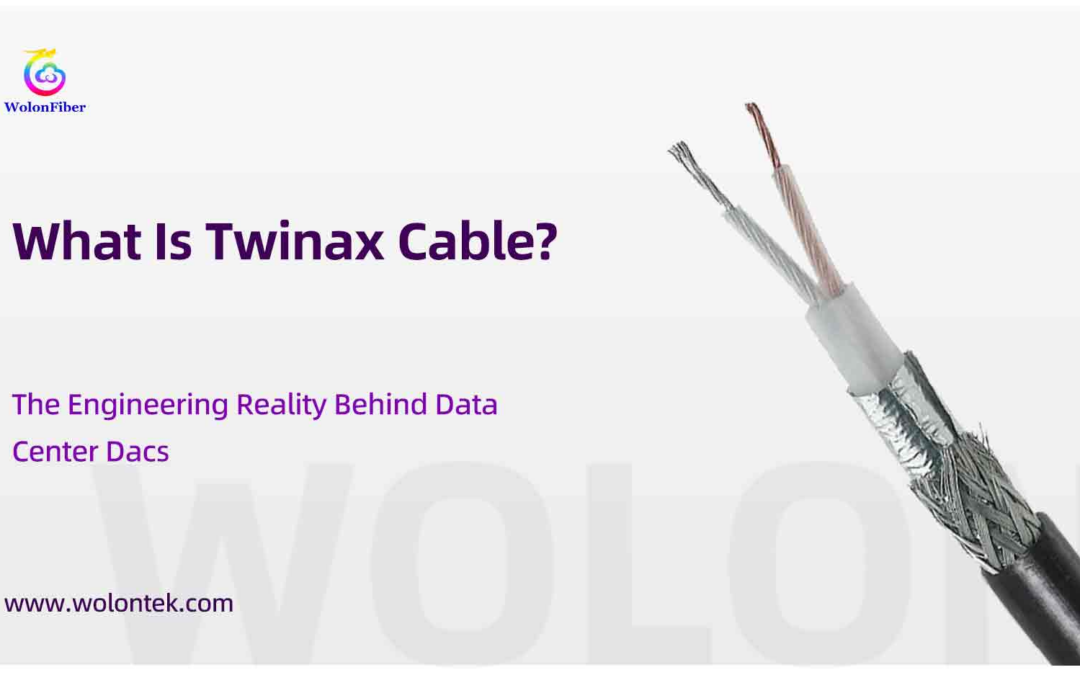 What Is Twinax Cable? The Engineering Reality Behind Data Center Dacs