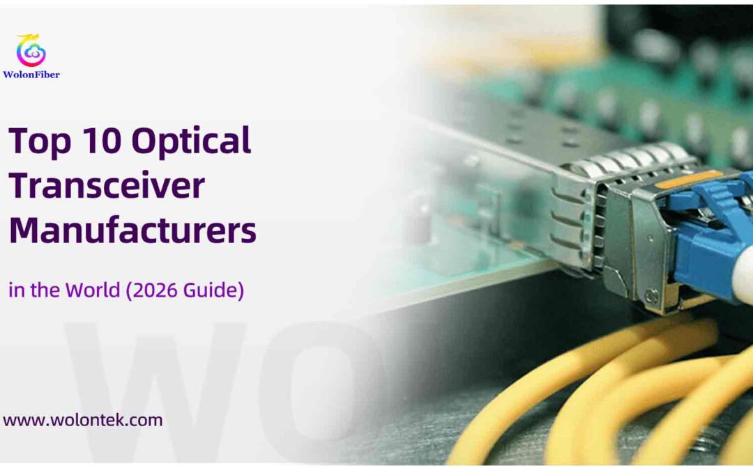 Top 10 Optical Transceiver Manufacturers in the World (2026 Guide)