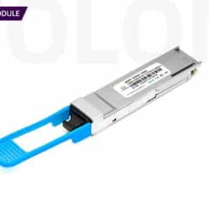 Wolon custom 100G QSFP28 PSM4 optical transceiver with MPO interface, parallel single-mode module for high-density data center breakout applications.