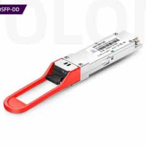 WolonFiber 50G QSFP28 BiDirectional optical transceiver with simplex LC interface, specialized OEM module to maximize high-density enterprise fiber infrastructure.