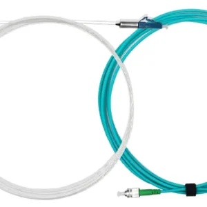 HCF fiber patch cord, hollow core fiber optic cable, low latency fiber, ultra-low dispersion fiber cord.