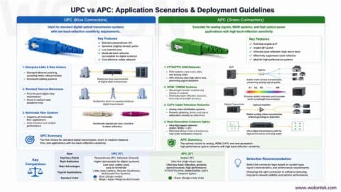 UPC vs APC Fiber Connectors: The Definitive Engineering Guide