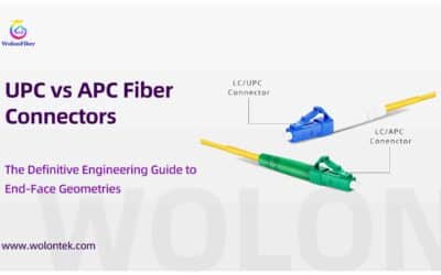 UPC vs APC Fiber Connectors: The Definitive Engineering Guide to End-Face Geometries