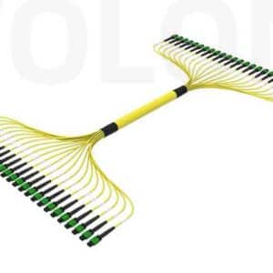 Custom 192-576 Fiber MPO/MTP Trunk Cable | 24x Connectors | WolonFiber
