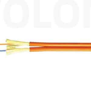 Custom Zipcord Duplex Fiber Optic Cable | OM3/OM4/OS2 | WolonFiber